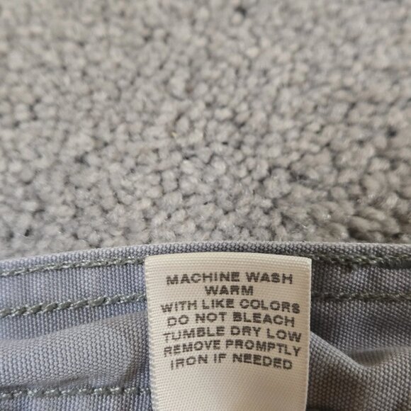 Cabelas Shorts Men 46 Gray Cargo 7 Pocket Hiker 100% Cotton Duck Fabric 46x8 - Picture 11 of 11